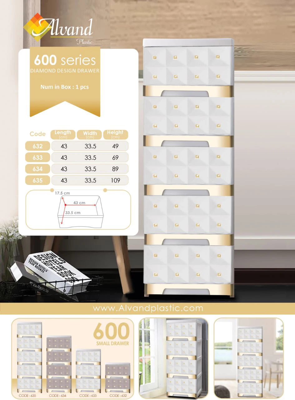 فایل کشویی  نگین‌دار الوندکد 633